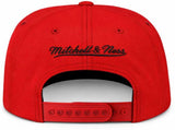 Mitchell & Ness Hockey Canada Leaf 1976 Pro Crown Fit Adjustable Snapback Hat - Red