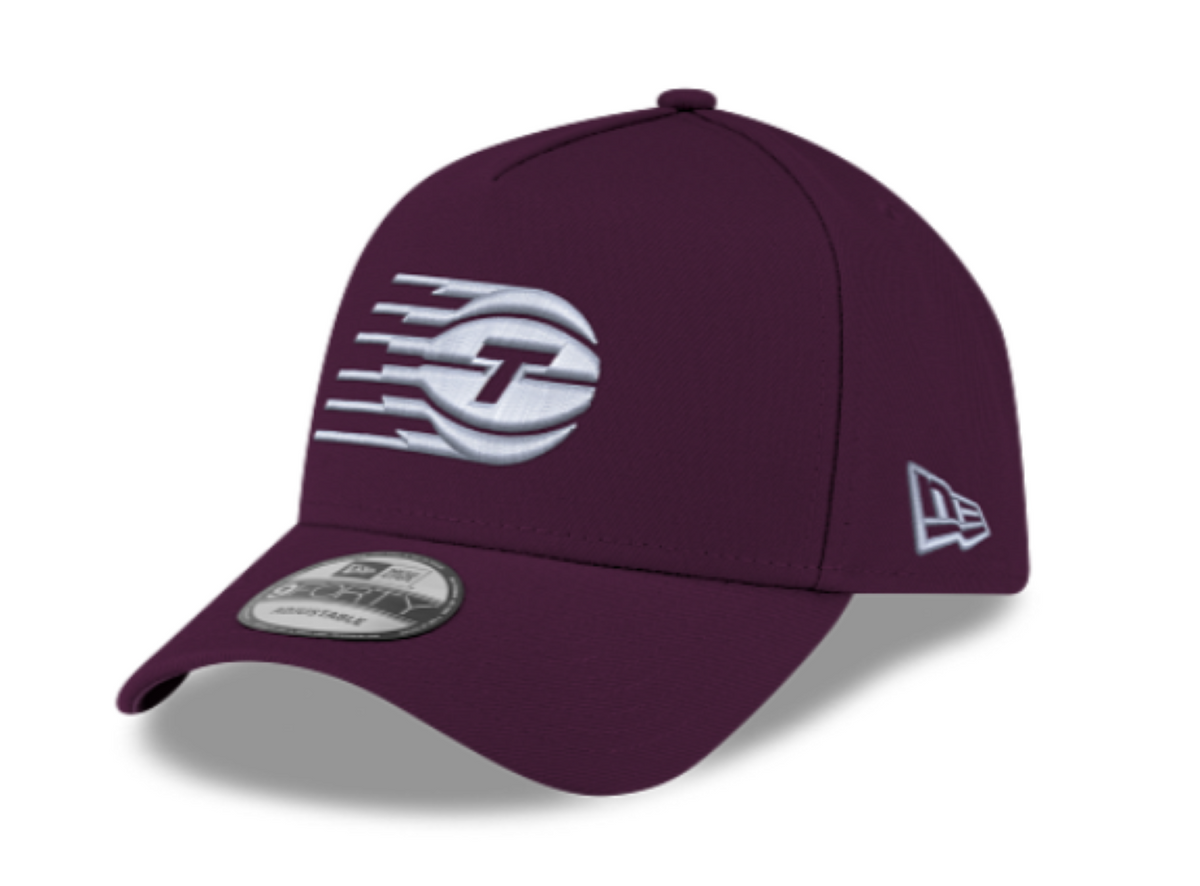 New Era 9FORTY A-Frame WNBA Toronto Tempo Primary Logo Adjustable Snapback Hat