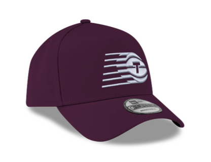 New Era 9FORTY A-Frame WNBA Toronto Tempo Primary Logo Adjustable Snapback Hat