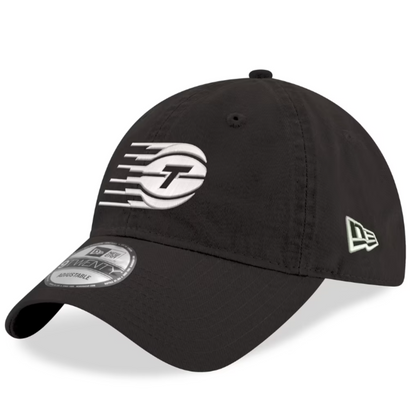 New Era 9TWENTY WNBA Toronto Tempo Adjustable Strap Hat - Black with White Logo