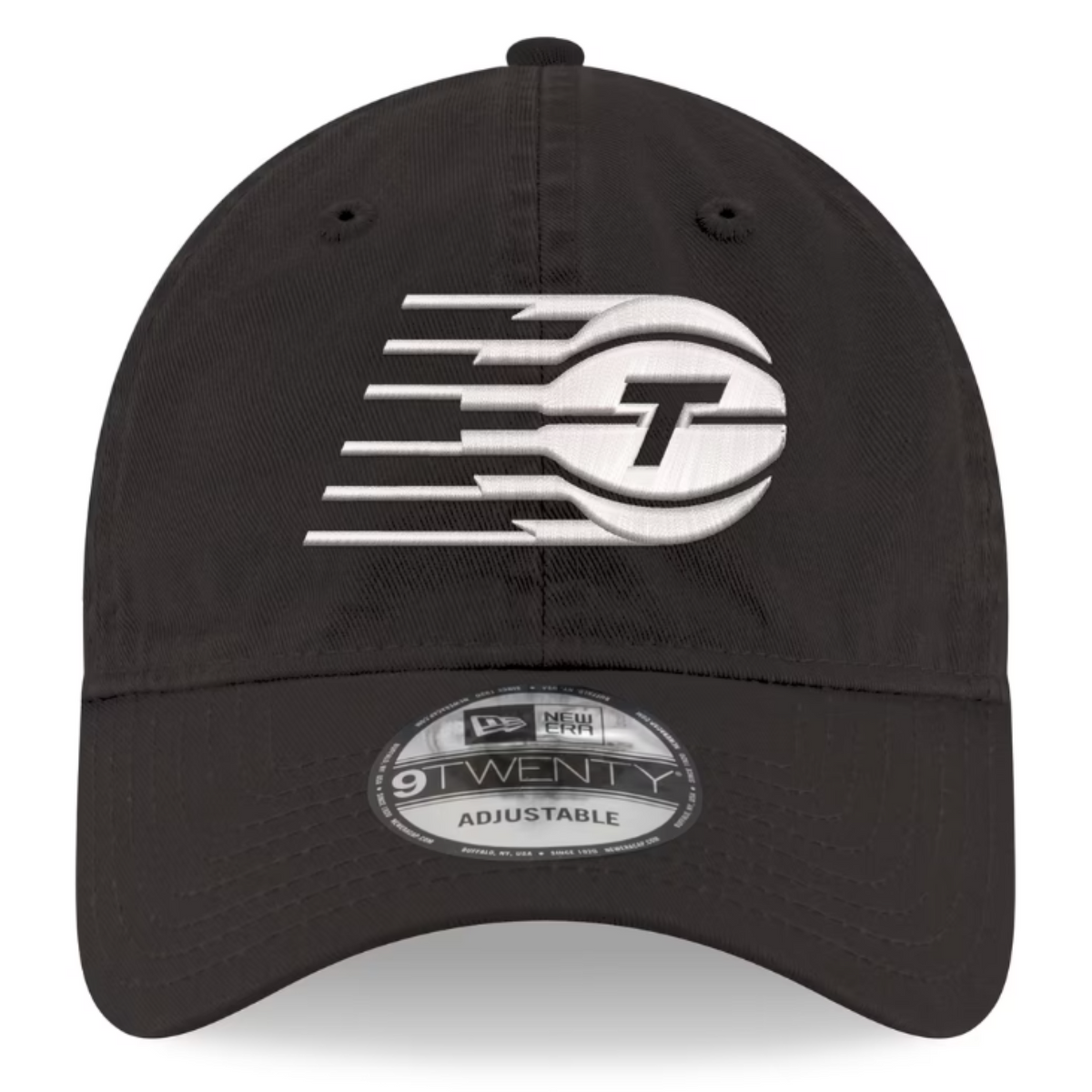 New Era 9TWENTY WNBA Toronto Tempo Adjustable Strap Hat - Black with White Logo