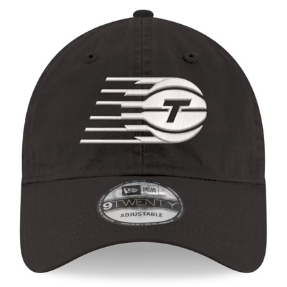 New Era 9TWENTY WNBA Toronto Tempo Adjustable Strap Hat - Black with White Logo