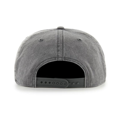 '47 NCAA Texas Longhorns Boot Path Captain RF Adjustable Snapback Hat - Grey