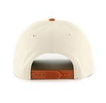 '47 NCAA Texas Longhorns Natural Rope TT Hitch Adjustable Snapback Hat - Beige/Orange