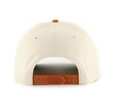 '47 NCAA Texas Longhorns Natural Rope TT Hitch Adjustable Snapback Hat - Beige/Orange
