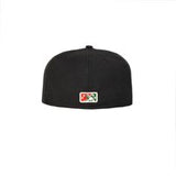New Era Buffalo Bisons Black 59Fifty Fitted Hat (Jays Triple-A Team)