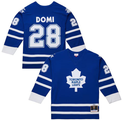 Mitchell & Ness NHL Toronto Maple Leafs Tie Domi #28 2000-01 Power Play Jersey - Blue