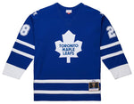 Mitchell & Ness NHL Toronto Maple Leafs Tie Domi #28 2000-01 Power Play Jersey - Blue