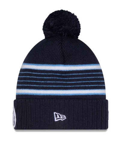New Era NFL 2026 Rivalries Collection Cuff Knit Hat with Pom - Multiple Teams Available