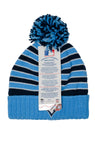 MLB Toronto Blue Jays Kids Stripe Heavy Knit Toque - Blue