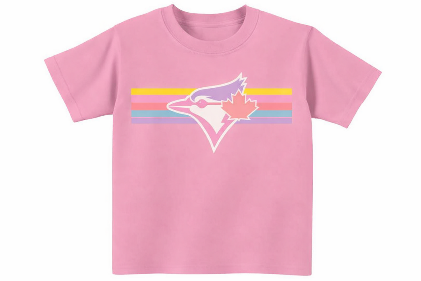 Bulletin MLB Toronto Blue Jays Infant Striped Tee - Light Pink