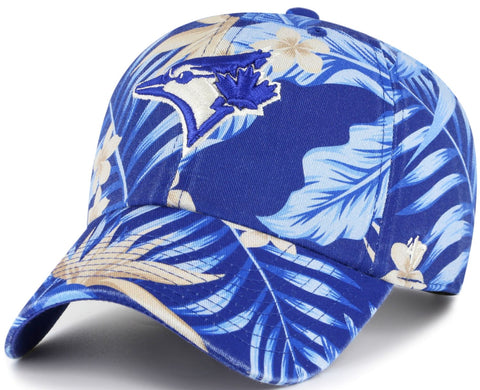47 Clean Up MLB Toronto Blue Jays Tropicalia Adjustable Hat - Blue