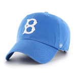 Brooklyn Dodgers Vintage ’47 Brand Adjustable Unstructured Clean Up Hat - Blue