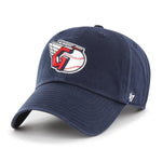 Cleveland Guardians '47 Navy Clean Up Adjustable Cap
