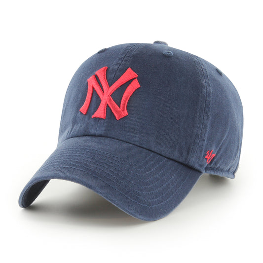 New York Yankees Cooperstown '47 MLB Navy Clean Up Adjustable Cap