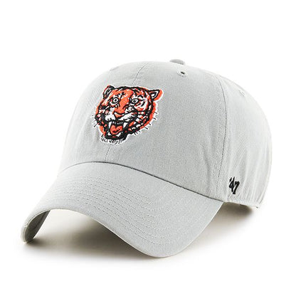 47 Clean Up MLB Detroit Tigers Cooperstown Adjustable Cap - Grey
