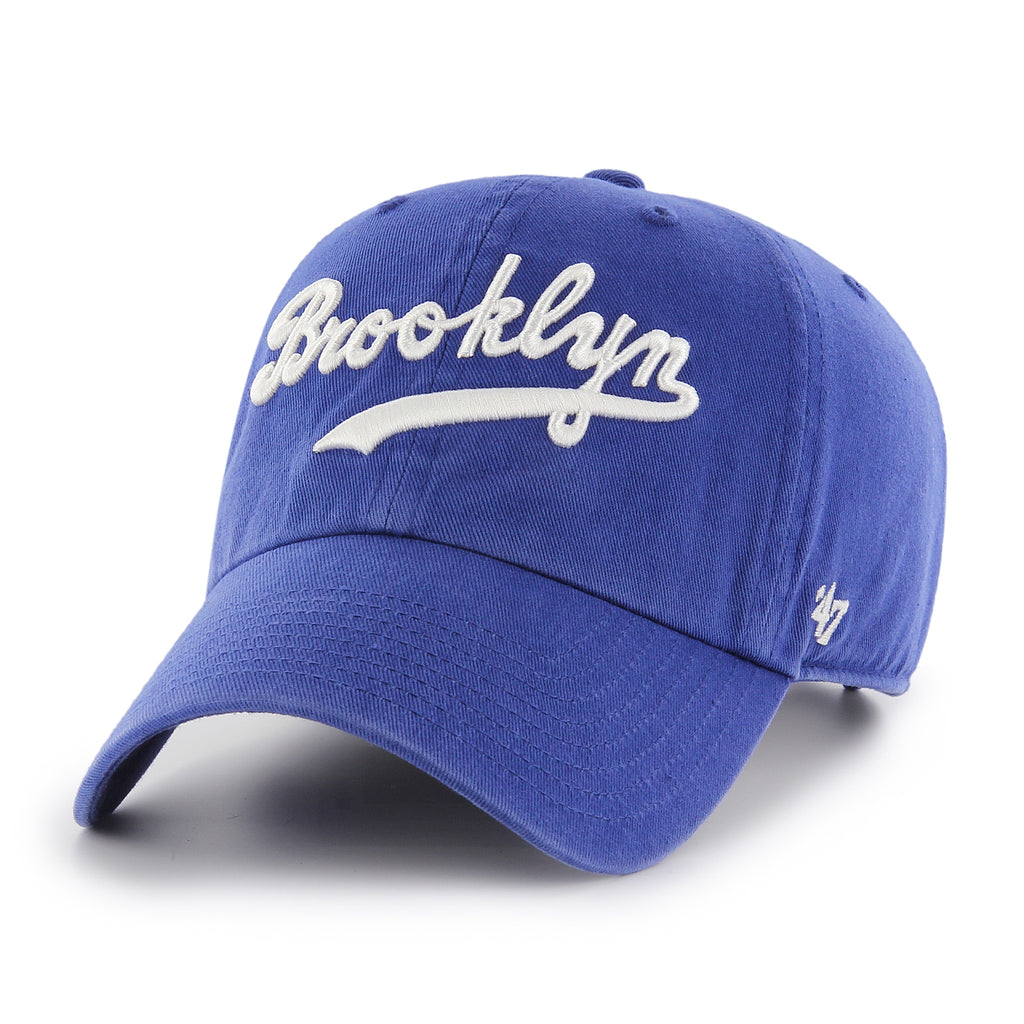 Brooklyn Dodgers Cooperstown Script '47 Brand Blue Adjustable