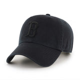 Boston Red Sox '47 MLB Black-Black Clean Up Adjustable Cap