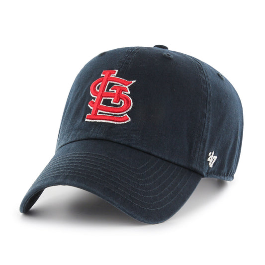 St. Louis Cardinals '47 MLB Navy Clean Up Adjustable Cap