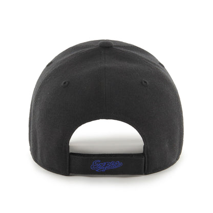 Montreal Expos '47 Cooperstown Black Blue MVP Hat | Adjustable