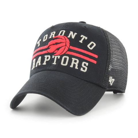 Toronto Raptors '47 NBA Black Clean Up Adjustable Cap