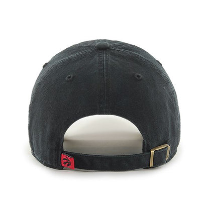 Toronto Raptors '47 NBA Black Red Clean Up Adjustable Cap