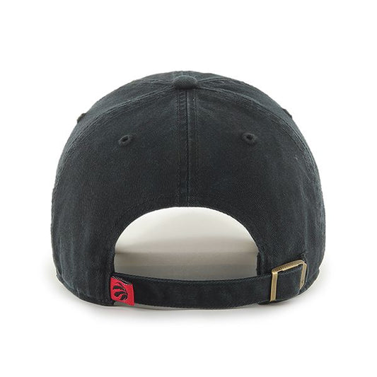 Toronto Raptors '47 NBA Black Red Clean Up Adjustable Cap
