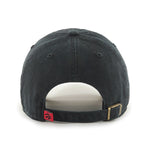 Toronto Raptors '47 NBA Black Red Clean Up Adjustable Cap