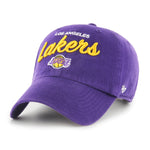 '47 Women's NBA Los Angeles Lakers Phoebe Clean Up Adjustable Hat - Purple