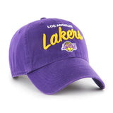 '47 Women's NBA Los Angeles Lakers Phoebe Clean Up Adjustable Hat - Purple