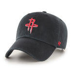 '47 Clean Up NBA Houston Rockets Adjustable Cap - Black