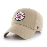 Los Angeles Clippers '47 NBA Khaki Clean Up Adjustable Cap