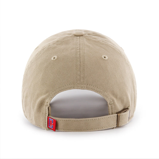 Los Angeles Clippers '47 NBA Khaki Clean Up Adjustable Cap