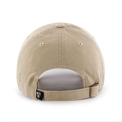 Brooklyn Nets '47 NBA Khaki Clean Up Adjustable Cap