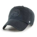 Atlanta Hawks '47 NBA Black on Black Clean Up Adjustable Cap