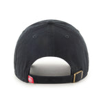 Atlanta Hawks '47 NBA Black on Black Clean Up Adjustable Cap