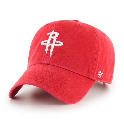 '47 Clean Up NBA Houston Rockets Adjustable Cap - Red