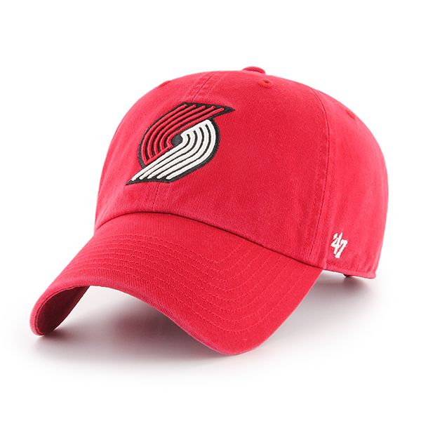 Portland Trail Blazers '47 NBA Red Clean Up Adjustable Cap