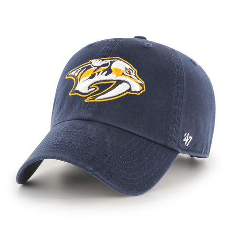 Nashville Predators '47 NHL Clean Up Adjustable Cap - Navy