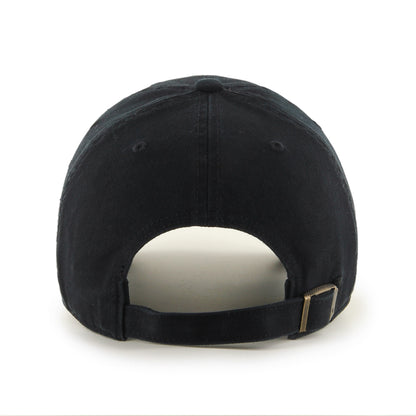 Philadelphia Eagles '47 Brand Black on Black Cleanup Adjustable Hat