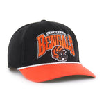 '47 NFL Cincinnati Bengals Palmero Hitch RF Adjustable Snapback Hat - Black / Orange