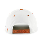 '47 NCAA Texas Longhorns Diamond Hitch Adjustable Snapback Hat - White/Orange