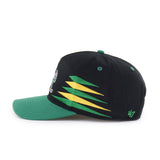 '47 NCAA Notre Dame Fighting Irish Diamond Hitch Adjustable Snapback Hat - Black/Green