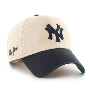 47 MVP New York Yankees Fairfield Snapback Hat - Light Brown – The