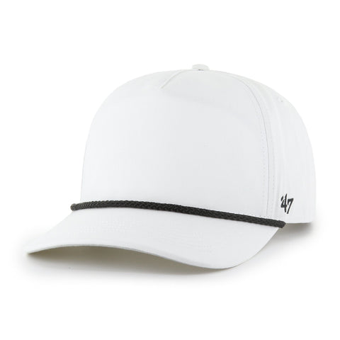 '47 Blank Rope Hitch Snapback Adjustable Hat  - White