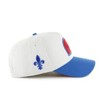 '47 NHL Quebec Nordiques DT Sure Shot MVP Whiteout Snapback - White