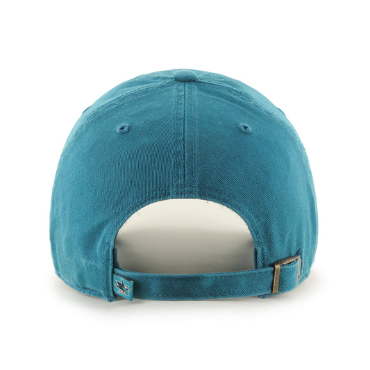 '47 NHL San Jose Sharks Clean Up Adjustable Cap - Teal