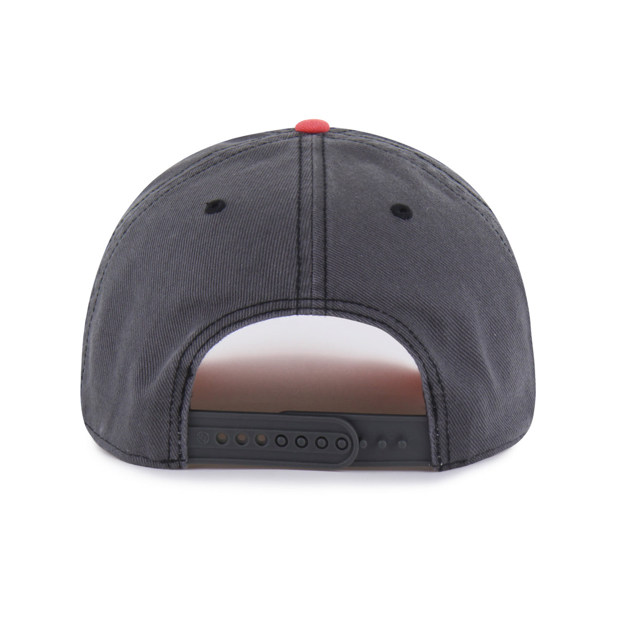 '47 NBA Toronto Raptors Calderwood Hitch RF Adjustable Snapback - Black/Red