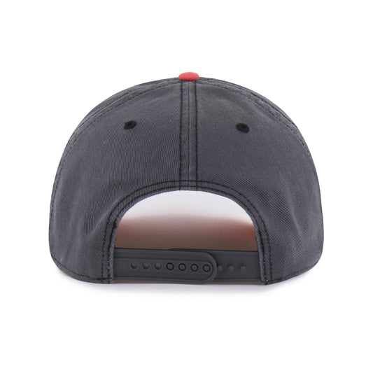 '47 NBA Toronto Raptors Calderwood Hitch RF Adjustable Snapback - Black/Red