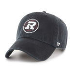 47 CFL Ottawa Red Blacks Clean Up Adjustable Cap - Black